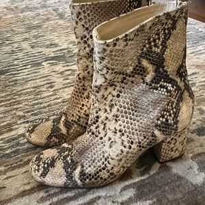Snakeskin Boots